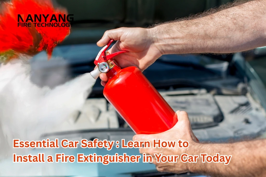How to Install a Fire Extinguisher in Car
